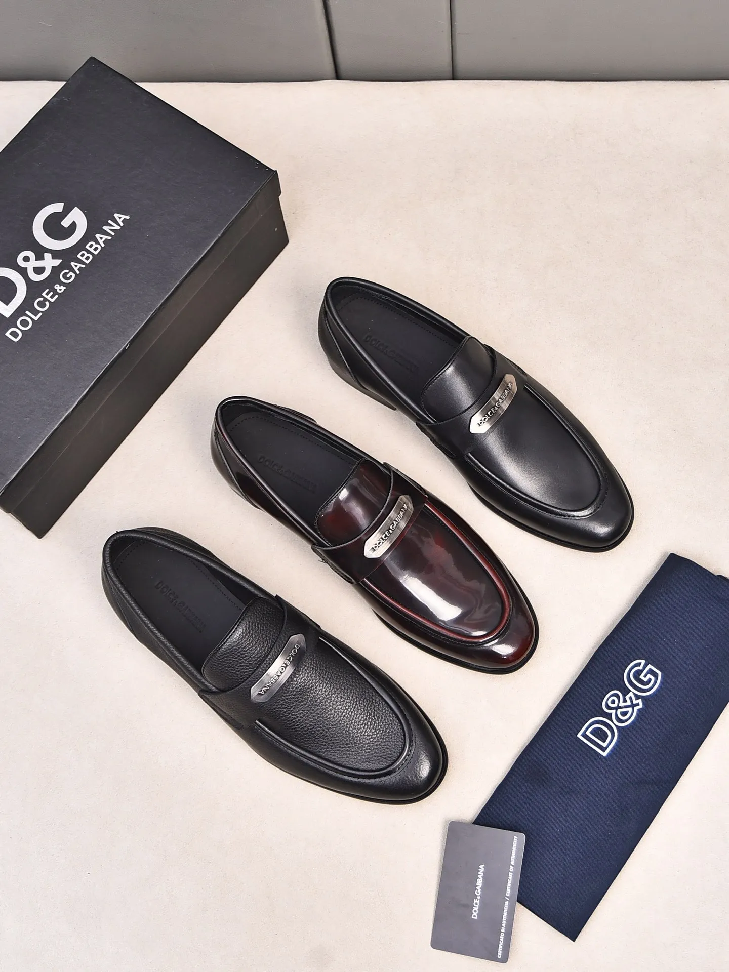 👍👍Men's shoes💰480 **Boutique recommendation**DG**The latest business formal leather shoes, official website synchronization, top version on the market, purely handmade. Fabric: imported calfskin with water-dyed cow lining 38, 39, 40, 41, 42, 43, 44 (customized at 45